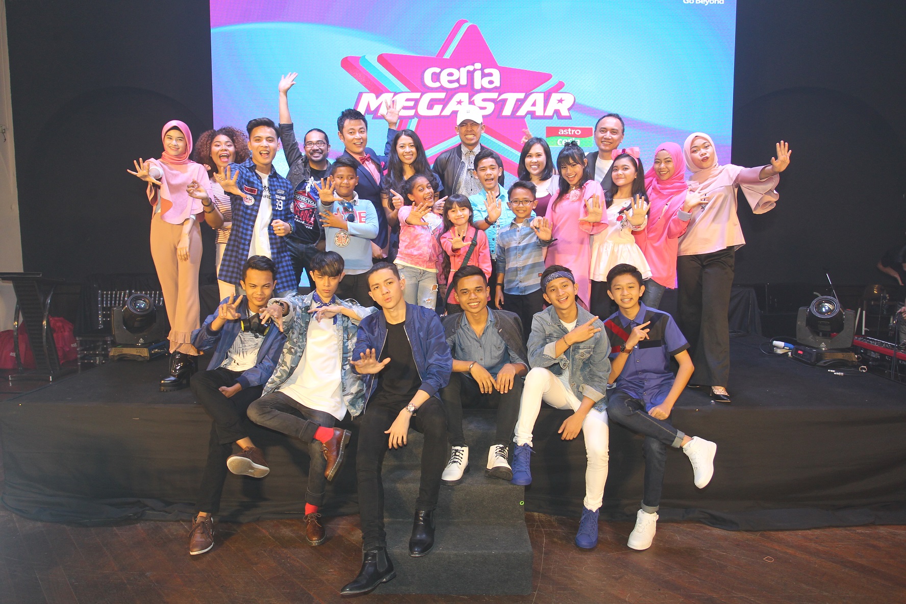 Photo of 18 Peserta Dari 4 Program Realiti Bertarung Dalam Ceria Megastar