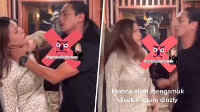 Photo of Insiden Iqram Dinzly Cekik Mona Allen Ketika Penggambaran Hanya Lakonan Semata-Mata