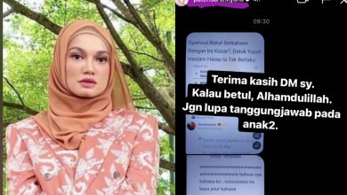 Photo of “Jangan Lupa Tanggungjawab Pada Anak-Anak” – Puteri Sarah Kongsi Pendedahan Netizen Tentang Syamsul Yusof & Ira Kaza Sudah Bertunang