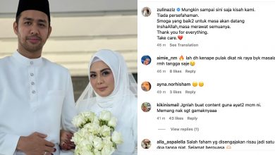 Photo of “Mungkin Sampai Sini Sahaja Kisah Kami…” – Zulin Aziz Beri Bayangan Sudah Bercerai Dengan Suami